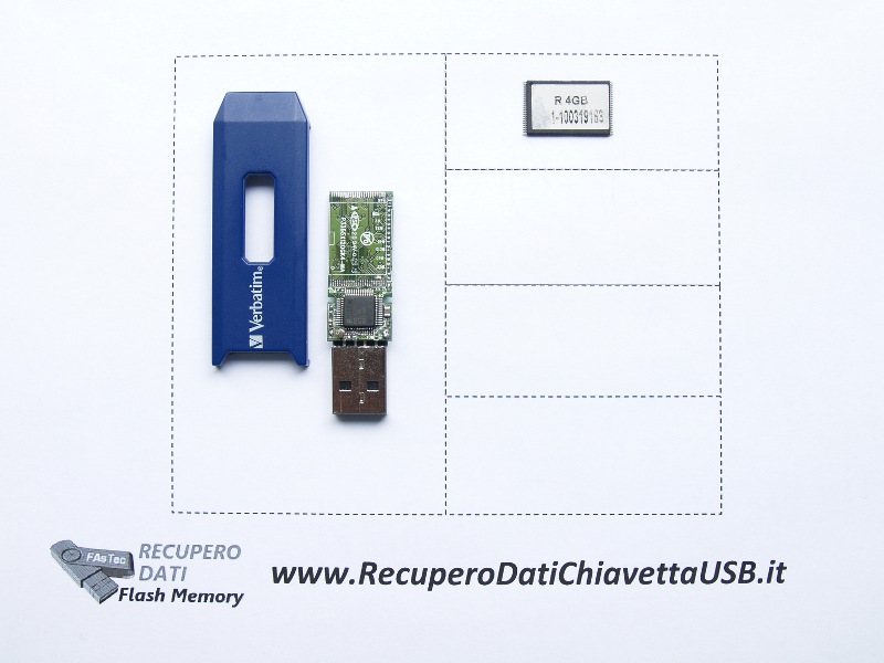 Pen Drive Verbatim Smontata